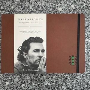 Green Lights Prompted Journal by Matthew McConaughey